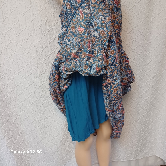 Knox Rose Women Size XL Multicolor Floral Maxi Dress - Picture 14 of 14